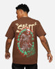 Saint Morta Holy Death T-Shirt Vintage Brown