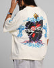 Loiter Hearts T-Shirt Off White