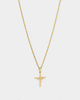 Saint Morta Crucifix Pendant Gold