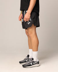 Loiter Rodeo Walk Shorts Black