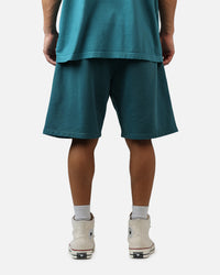 American Thrift Fleece Shorts Washed Teal