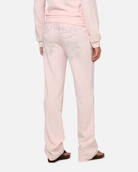 Ed Hardy Women's Rhinestone Trackpants Pink