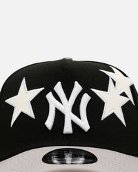 New Era New York Yankees 'Stars' 9FORTY A-Frame Snapback Black/Grey