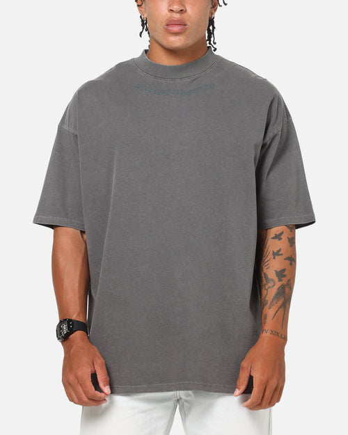 Saint Morta Fade Away Boxy T-Shirt Washed Charcoal
