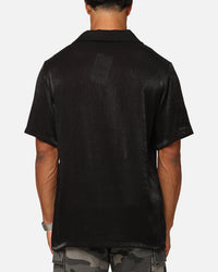 XXIII Diamond Button Up Shirt Black