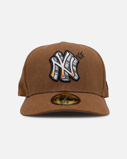 New Era New York Yankees 'Scribble' 59FIFTY Fitted Brown