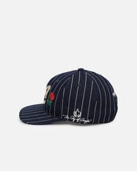 Mitchell & Ness Los Angeles Clippers 'Vintage Denim Stripes' Pro Pinch Snapback Denim Blue