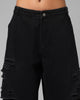 Loiter Thrasher Pants Washed Black