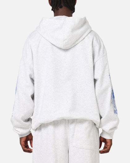 Jordan Brooklyn Collegiate Pullover Hoodie Birch Heather Grey