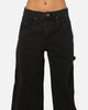 Carre Baggy Carpenter Jeans Black Denim