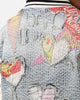 Lifted Anchors "Martina" Boro Denim Varsity Jacket Denim/Cream