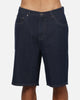 S Double EMB 5 Pocket Shorts One Rinse