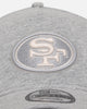 New Era San Francisco 49ers 'Cozy' 9FORTY A-Frame Strapback Heather Grey