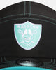 New Era Las Vegas Raiders 'Black Aqua' Camper Strapback Black/Aqua
