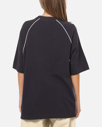 X-Large Raglan Panel Gorilla Fit T-Shirt Navy