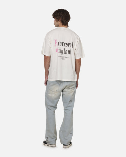 Represent Private Members T-Shirt Flat White