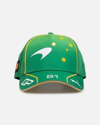 Puma X Mclaren Oscar Piastri Australia Rep Baseball Snapback Green Fruit
