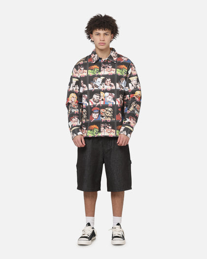 Criminal Damage Arcade Button Up Shirt Multi