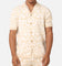 XXIII Puzzle Knit Button Up Shirt Beige/Off White