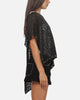 Ed Hardy Women's Knitted Poncho Black