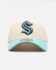 New Era Seattle Kraken 'Team Color Visor' 9FORTY A-Frame Snapback Chrome/Official Team Color