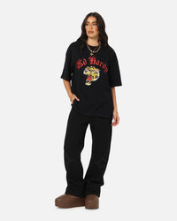 Ed Hardy Tiger Wrath T-Shirt Black