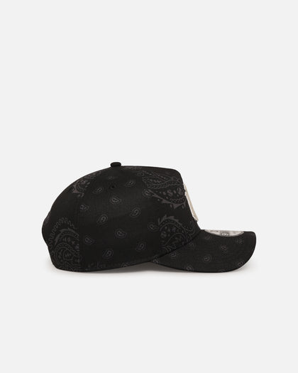 New Era New York Yankees 'Tonal Paisley' 9FORTY A-Frame Snapback Black