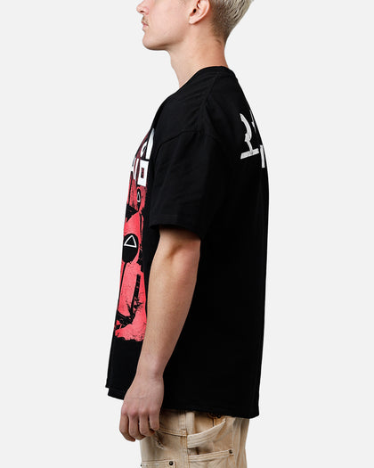 73Studio X Squid Game Masked Men Heavyweight T-Shirt Black
