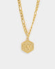Raising Hell Women's Letter Anklet Gold