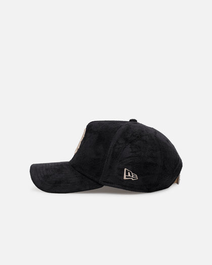 New Era Boston Red Sox 'Suede' 9FORTY A-Frame Strapback Black/Tan
