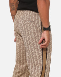 Lacoste Monogram Track Pants Croissant/Cookie