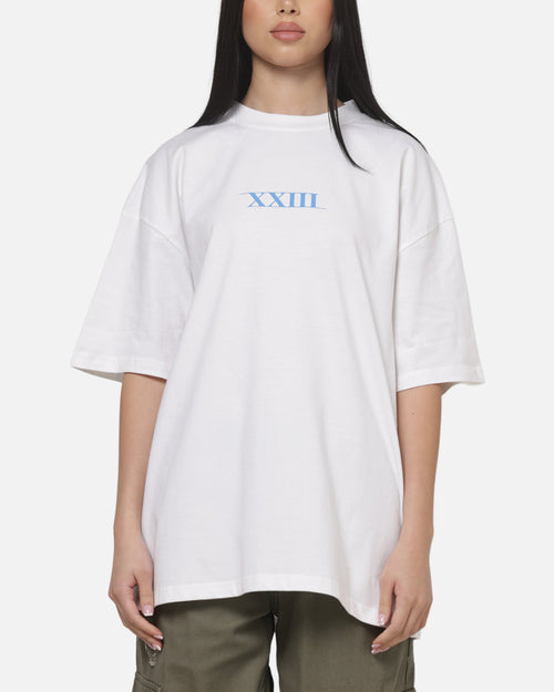 XXIII Rose T-Shirt White/Blue