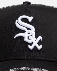New Era Chicago White Sox 'Floral Rose Chain' 9FORTY A-Frame Snapback Official Team Colour