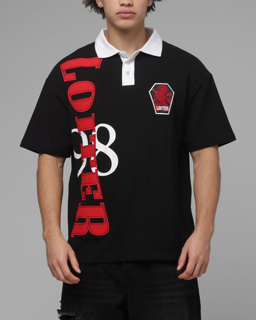 Loiter Cali Polo T-Shirt Black
