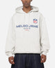 Majestic Athletic Melbourne NFL Crest Hoodie Silver Marle