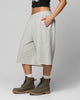 Ed Hardy Baggy Fleece Shorts Grey Marle
