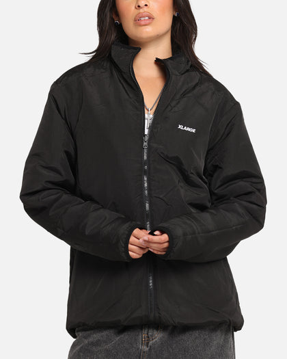 X-Large Camo Reversible Sherpa Jacket Black