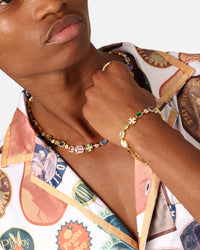 Saint Morta Candy Ice Bracelet Iced Gold