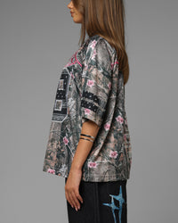 Loiter Hardcore Jersey Real Tree/Pink