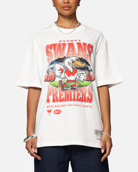 Mitchell & Ness Sydney Swans Mascot T-Shirt Vintage White