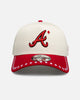 New Era Atlanta Braves 'Royal Flush' 9FORTY A-Frame Snapback White/Red