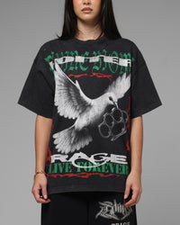 Loiter Freedom Vintage T-Shirt Black