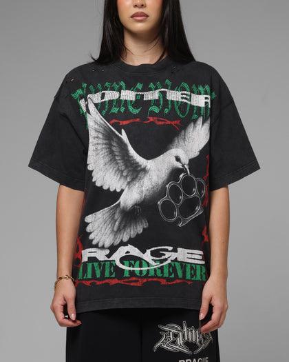 Loiter Freedom Vintage T-Shirt Black