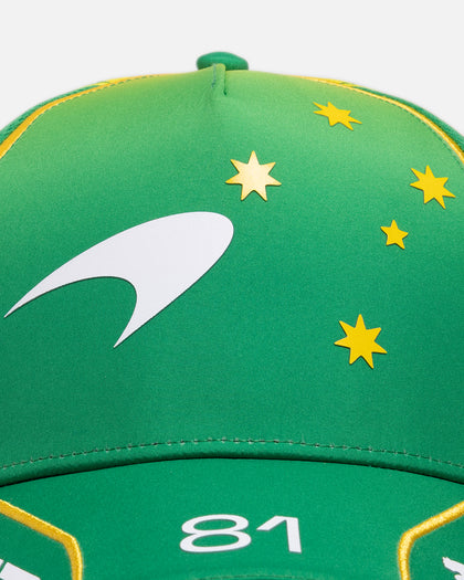 Puma X Mclaren Oscar Piastri Australia Rep Baseball Snapback Green Fruit