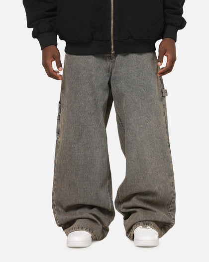 Carre Baggy Carpenter Jeans Washed Grey