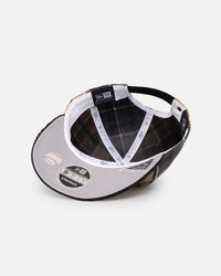 New Era Los Angeles Dodgers 'Multi Panel Plaid' 9FIFTY High Crown Strapback Plaid