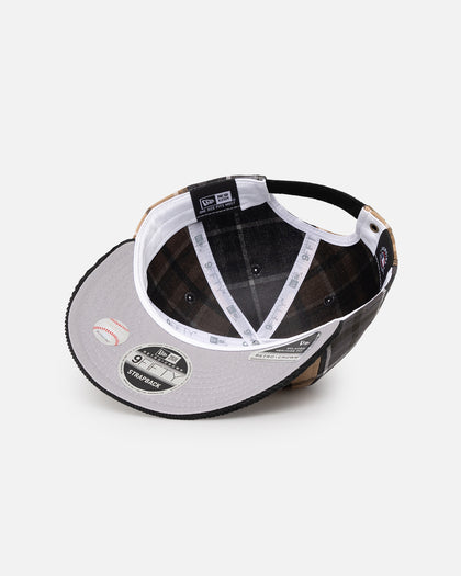 New Era Los Angeles Dodgers 'Multi Panel Plaid' 9FIFTY High Crown Strapback Plaid