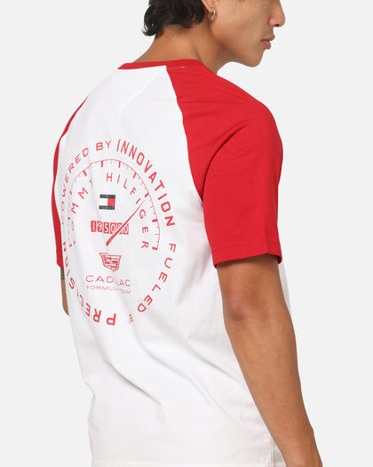 Tommy Hilfiger X Cadillac Formula 1 Team Speedometer T-Shirt White/Red