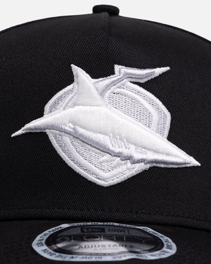 New Era Cronulla-Sutherland Sharks 'NRL Glow In The Dark' 9FORTY A-Frame Snapback Black