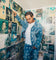 Playboy By CK Players Denim Jacket Vintage Blue